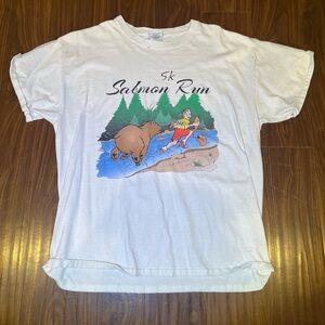 SK White Salmon Run Graphic Tee